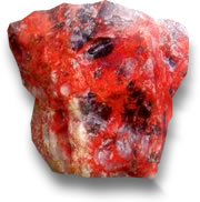 Chicken's Blood Stone Rough
