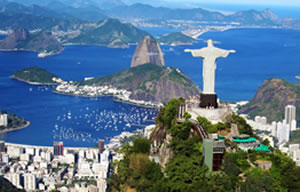 Christ the Redeemer Statue in Rio de Janeiro, Brazil