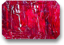 Very Rare Faceted Cinnabar Crystal