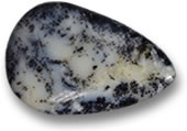 Cabochon di agata dendritica