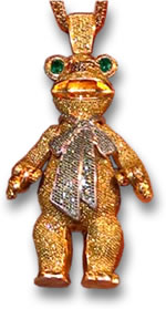 Waka Flocka Flame's Fozzie Bear Pendant