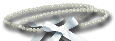 Corone nuziali di perle
