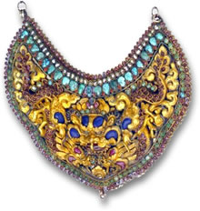 Himalayan Gemstone Breastplate