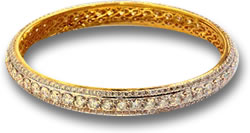 Bracciale in oro e diamanti