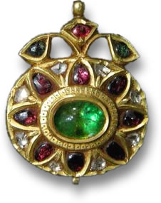 Ciondolo Mughal Kundan