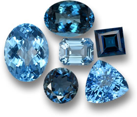 Blue Topaz Gemstones