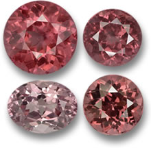 Rose Pink Malaya Garnet Gems