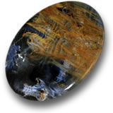 Pietersit-Cabochon-Edelstein