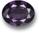 Purple Oval Spinel Gem