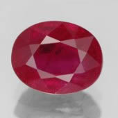 Very Rare 1.5 carat Red Burmese Ruby