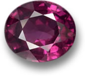 Raspberry Red Rhodolite Garnet Gem