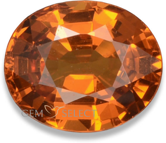 A Spessartite Garnet  Gemstone from GemSelect - Large Image