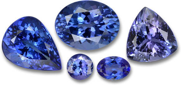 Pietre preziose di tanzanite