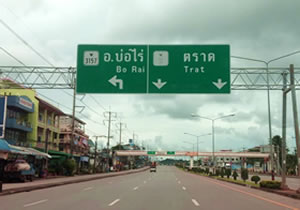 The Road to Bo Rai in Trat