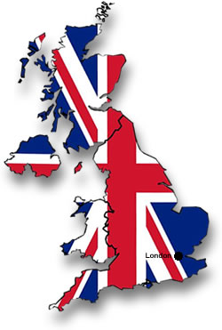 Map of the UK