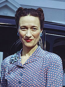 Wallis Simpson in Blue Jewels