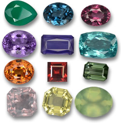 Inexpensive Faceted Gemstones