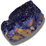 Azurite Drusy Gemstone