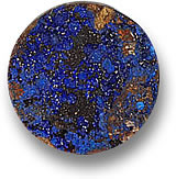 Pierre précieuse azurite druzy