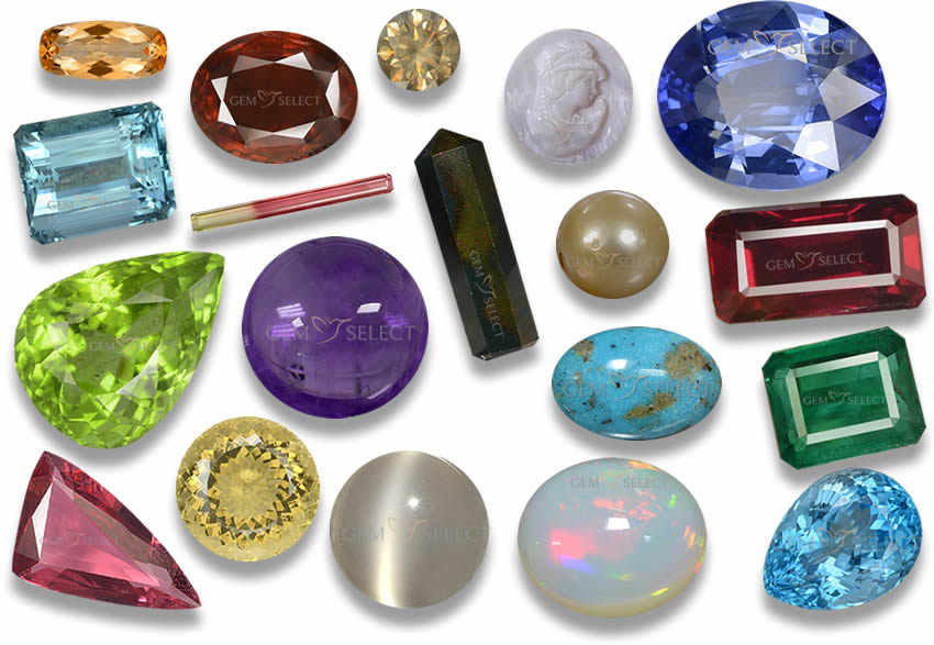 Gemstone Reference Chart