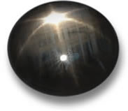 Black star sapphire