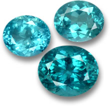 Blue Apatite Gems