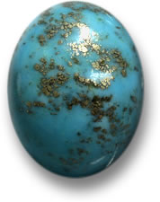 Blue Turquoise Cabochon