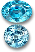 Zircone blu