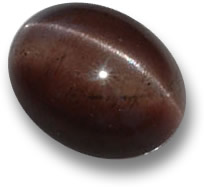 Piedra preciosa de escapolita marrón claro