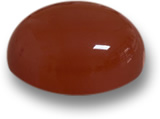 Roter Karneol-Cabochon