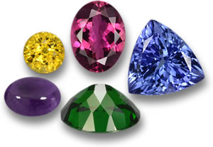 Loose Colored Gemstones for Jewelry