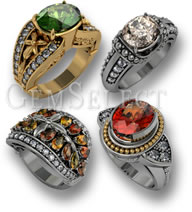 Gemstone Ring Styles