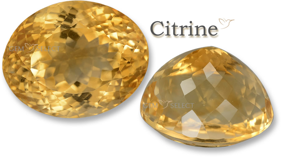 Large Photo of a Citrine Gemstone