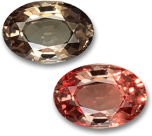 Brown Color Change Garnet Gemstone