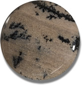 Cabochon di agata dendritica