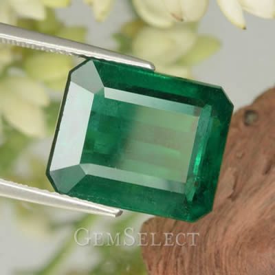 Emerald-Cut Emerald from GemSelect