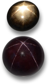 Star Sapphire & Star Garnet Cabochons