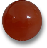 Cabochon rotondo di corniola