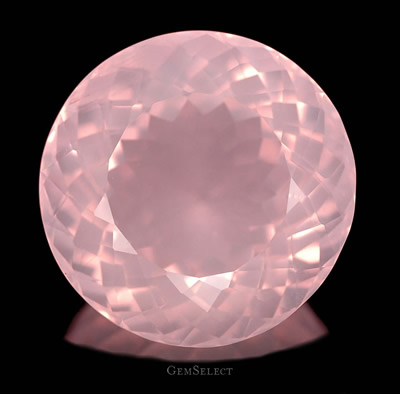 Pietra preziosa di quarzo rosa