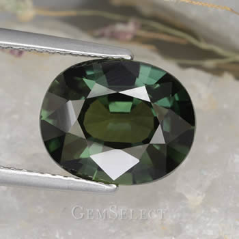 Fine Green Sapphire at GemSelect