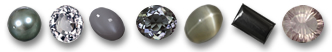 Gray and Sliver Gemstones from GemSelect