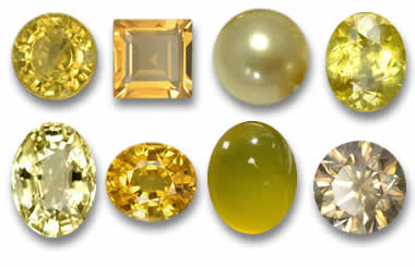 Yellow Golden Gemstones from GemSelect