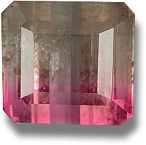 Inclusions de pierres précieuses de tourmaline