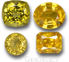 Yellow Gemstones at GemSelect