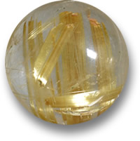 Golden Rutile Quartz Gemstone