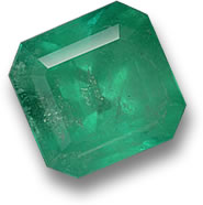 Faceted Colombian Emerald