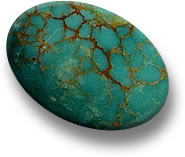 Turquoise verte naturelle