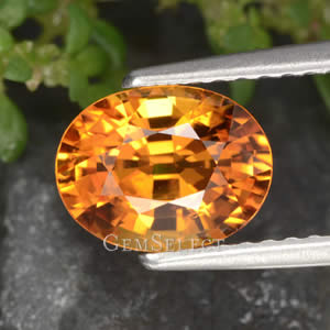 Heated Orange Sapphire