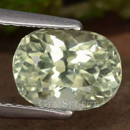 Green Hiddenite Gemstone