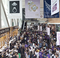 Salon de la joaillerie HKTDC à Hong Kong